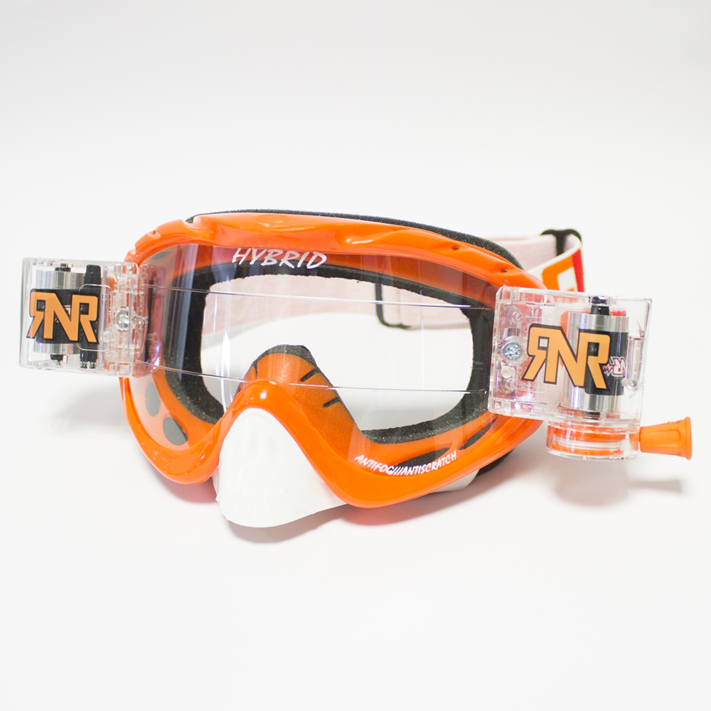 RNR HYBRID FULLY LOADED R/P GOGGLE ORANGE SEVILLE